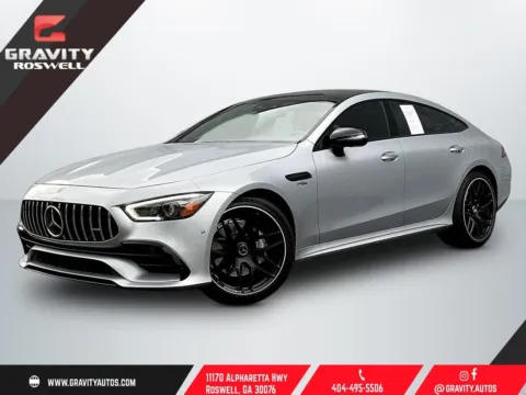 Silver 2021 Mercedes-Benz AMG GT 43 for sale in Roswell, GA