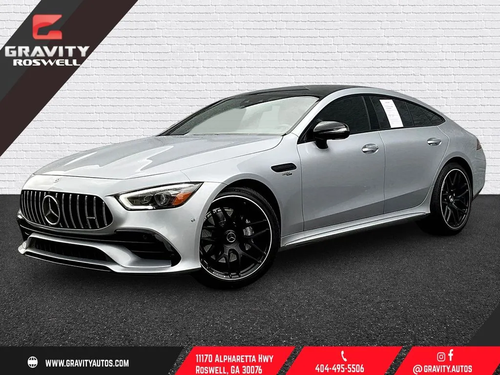 Silver 2021 Mercedes-Benz AMG GT 43 for sale in Roswell, GA