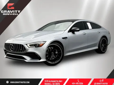 Silver 2021 Mercedes-Benz AMG GT 43 for sale in Roswell, GA