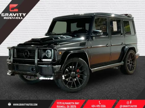Black 2016 Mercedes-Benz G-Class G 63 AMG for sale in Roswell, GA