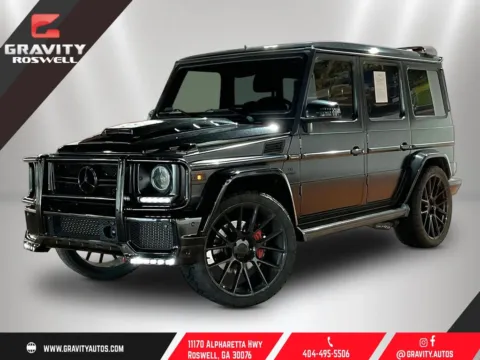 Black 2016 Mercedes-Benz G-Class G 63 AMG for sale in Roswell, GA