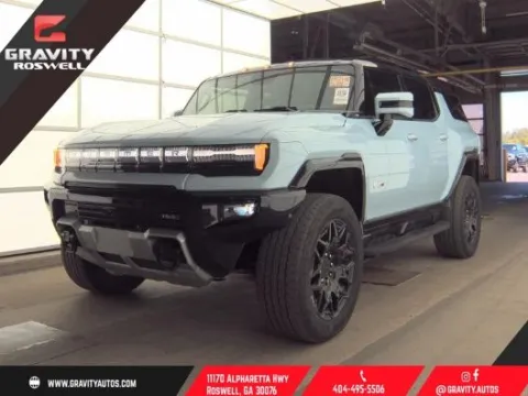 Blue 2024 GMC Hummer EV SUV 2X for sale in Roswell, GA