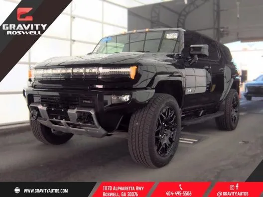 Black 2025 GMC Hummer EV SUV 2X for sale in Roswell, GA