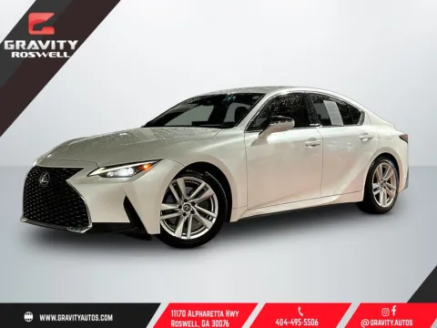 White 2021 Lexus IS 300 for sale in Roswell, GA