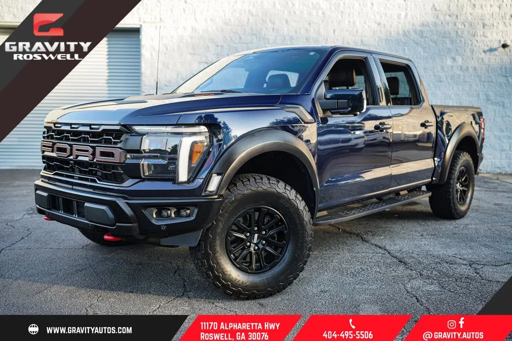 Blue 2024 Ford F-150 Raptor for sale in Roswell, GA