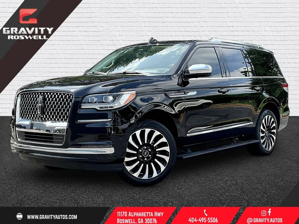 Black 2022 Lincoln Navigator Black Label for sale in Roswell, GA