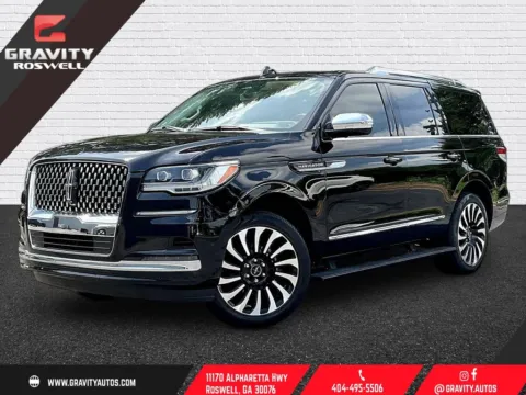 Black 2022 Lincoln Navigator Black Label for sale in Roswell, GA