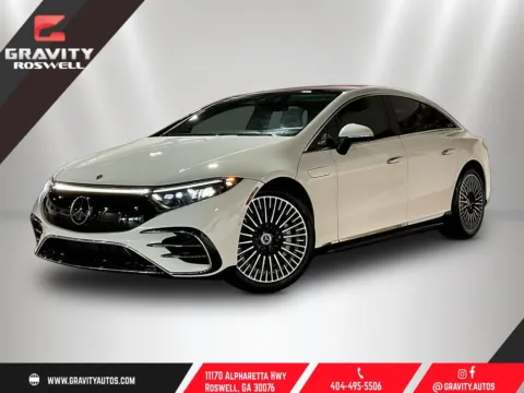 White 2022 Mercedes-Benz EQS 450 for sale in Roswell, GA