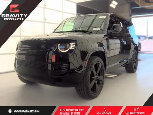Black 2024 Land Rover Defender 130 X-Dynamic SE for sale in Roswell, GA