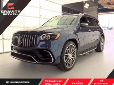 Blue 2024 Mercedes-Benz GLS 63 AMG for sale in Roswell, GA