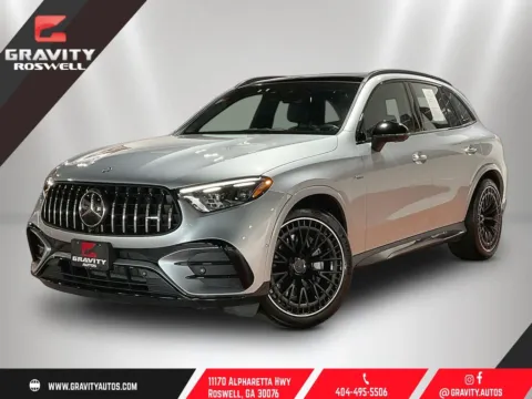 Silver 2024 Mercedes-Benz GLC 43 AMG for sale in Roswell, GA