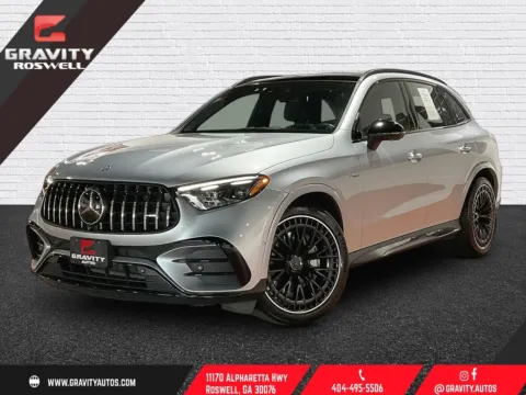 Silver 2024 Mercedes-Benz GLC 43 AMG for sale in Roswell, GA