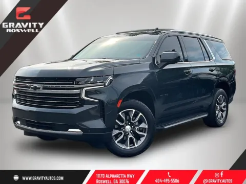 Gray 2022 Chevrolet Tahoe LT for sale in Roswell, GA