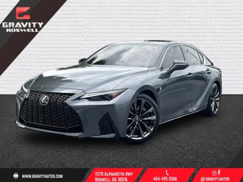 Gray 2023 Lexus IS 350 F SPORT for sale in Roswell, GA