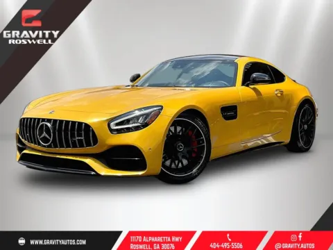 Yellow 2020 Mercedes-Benz AMG GT C for sale in Roswell, GA