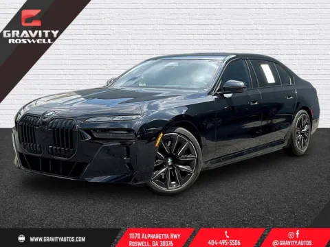 Black 2024 BMW i7 eDrive50 for sale in Roswell, GA