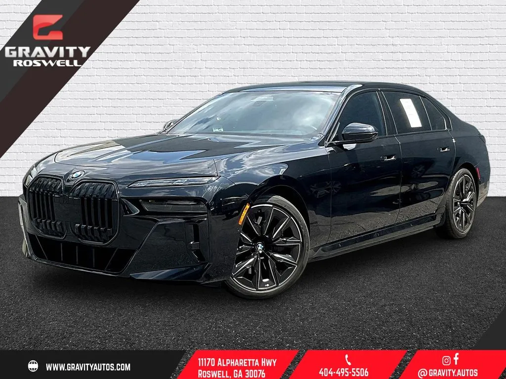 Black 2024 BMW i7 eDrive50 for sale in Roswell, GA