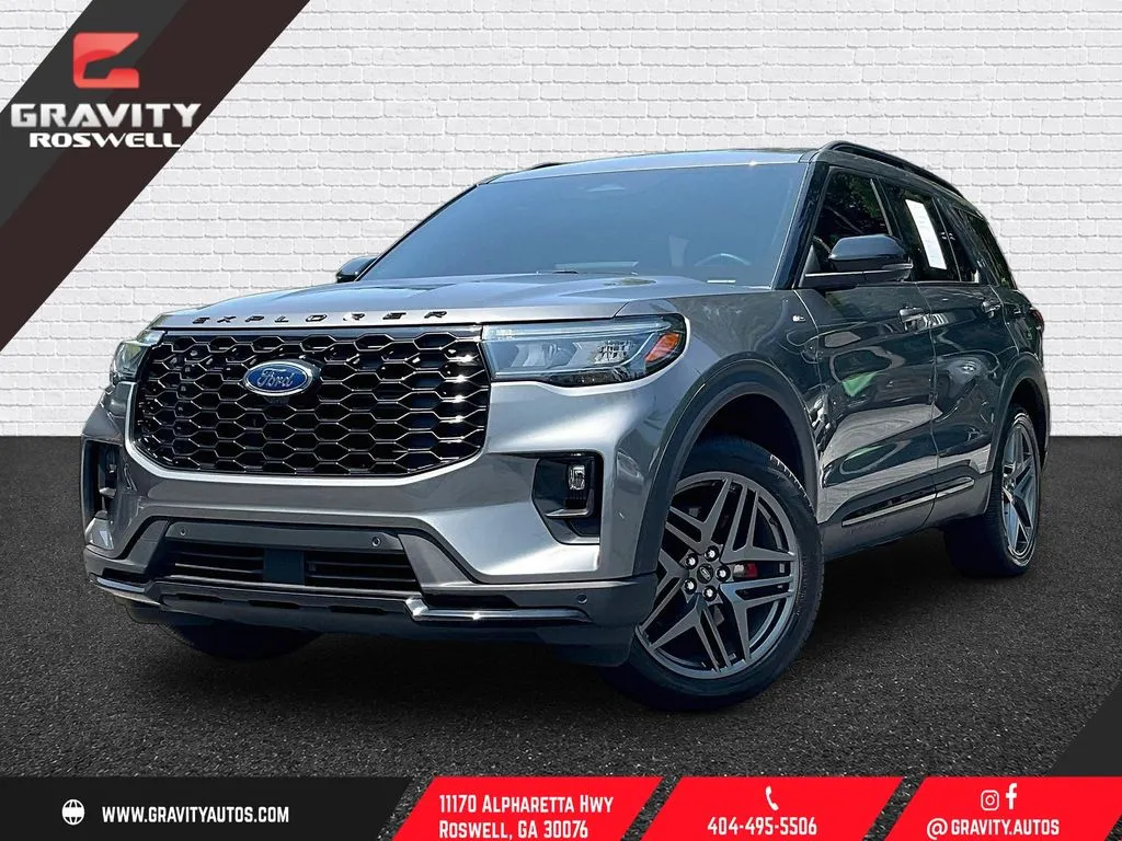 Gray 2025 Ford Explorer ST-Line for sale in Roswell, GA