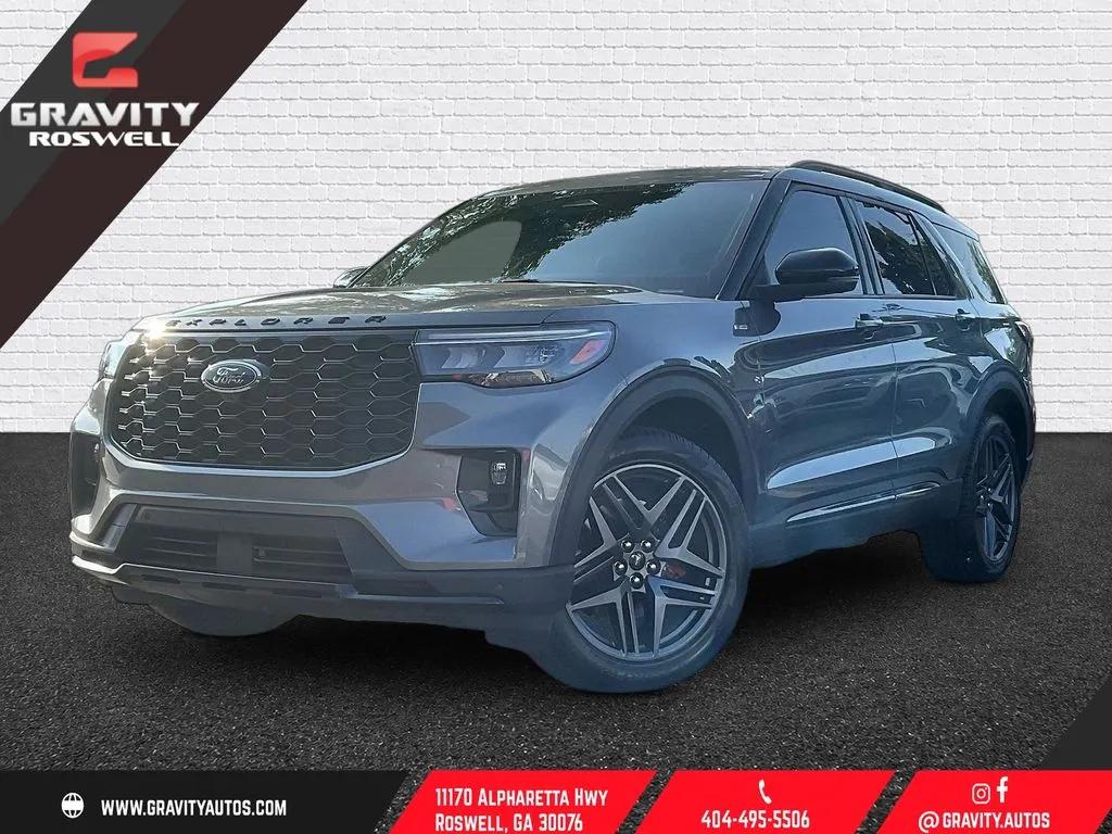 Gray 2025 Ford Explorer ST-Line for sale in Roswell, GA