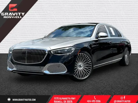 Black 2023 Mercedes-Benz S-Class Maybach S 680 for sale in Roswell, GA
