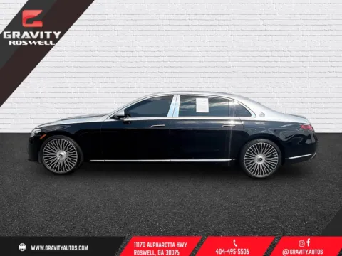 Black 2023 Mercedes-Benz S-Class Maybach S 680 for sale in Roswell, GA
