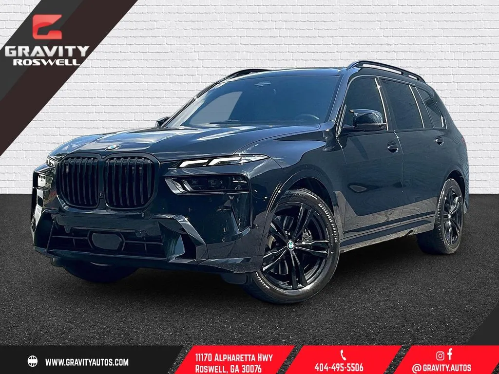 Black 2023 BMW X7 xDrive40i for sale in Roswell, GA