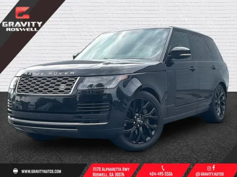 Black 2020 Land Rover Range Rover HSE for sale in Roswell, GA
