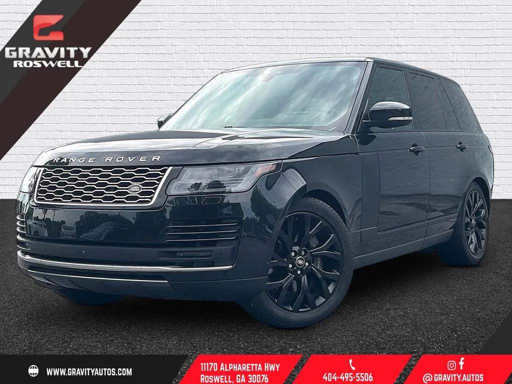 Black 2020 Land Rover Range Rover HSE for sale in Roswell, GA
