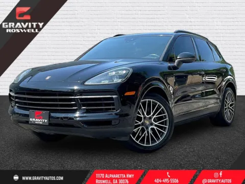 Black 2019 Porsche Cayenne for sale in Roswell, GA