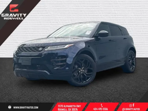 Blue 2022 Land Rover Range Rover Evoque Dynamic for sale in Roswell, GA