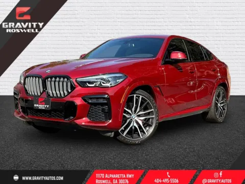 Red 2023 BMW X6 xDrive40i for sale in Roswell, GA