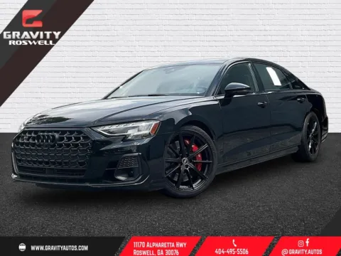 Black 2022 Audi S8 4.0T for sale in Roswell, GA