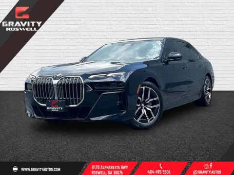 Black 2024 BMW 7 Series 740i for sale in Roswell, GA