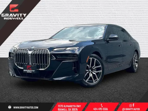 Black 2024 BMW 7 Series 740i for sale in Roswell, GA