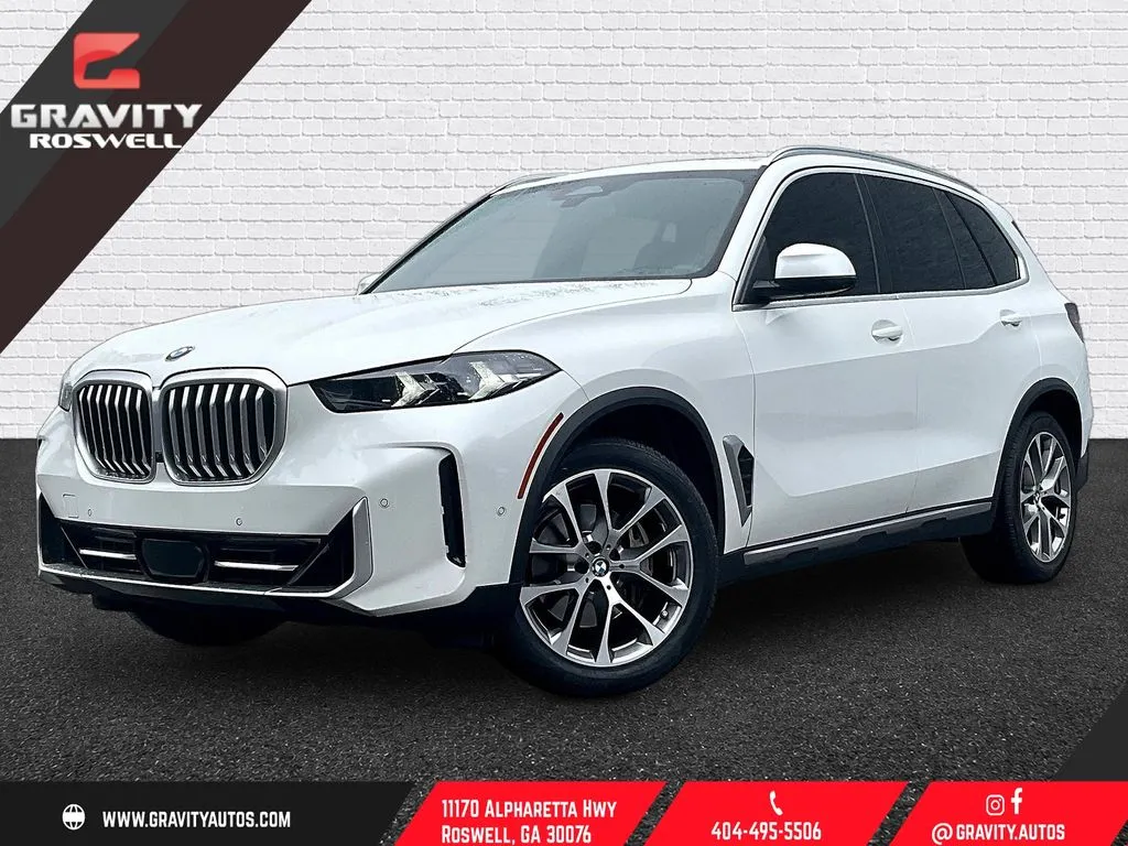 White 2024 BMW X5 xDrive40i for sale in Roswell, GA