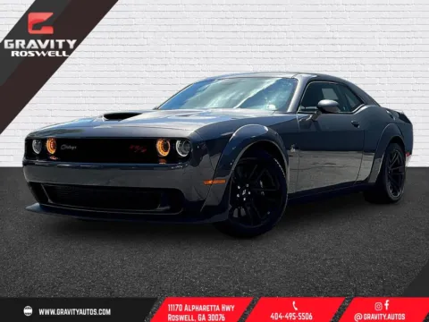 Gray 2023 Dodge Challenger R/T Scat Pack Widebody for sale in Roswell, GA