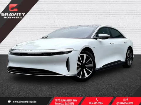 White 2024 Lucid Air Grand Touring for sale in Roswell, GA