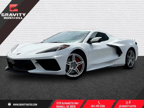 White 2023 Chevrolet Corvette Stingray for sale in Roswell, GA