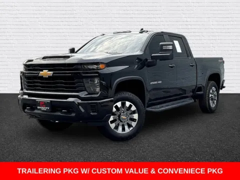 Black 2025 Chevrolet Silverado 2500HD Custom for sale in Roswell, GA