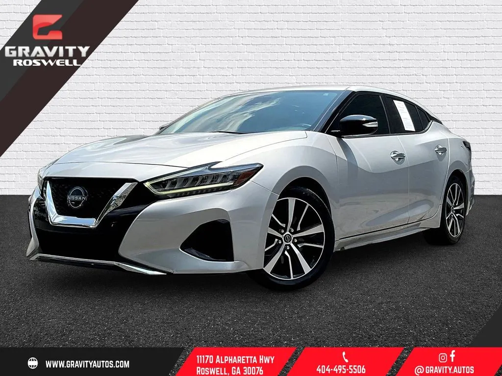 Silver 2023 Nissan Maxima SV for sale in Roswell, GA