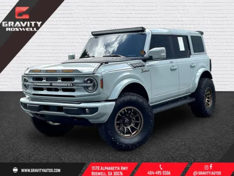 Gray 2022 Ford Bronco Outer Banks for sale in Roswell, GA