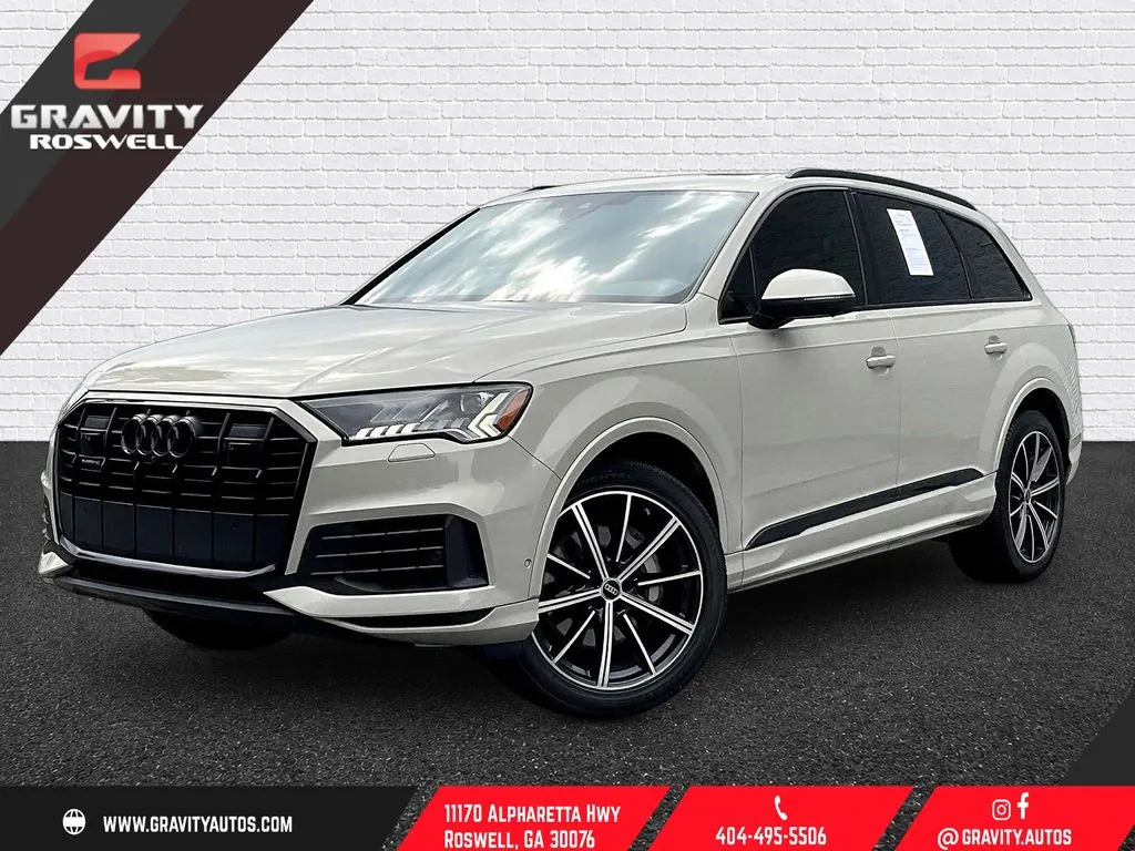 Beige 2023 Audi Q7 55 Premium Plus for sale in Roswell, GA