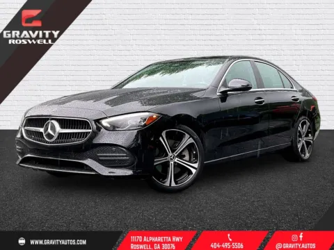Black 2022 Mercedes-Benz C-Class C 300 for sale in Roswell, GA