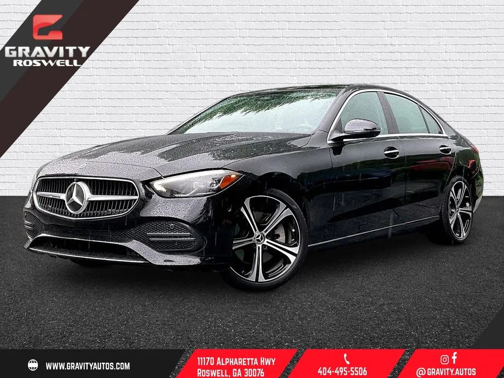 Black 2022 Mercedes-Benz C-Class C 300 for sale in Roswell, GA