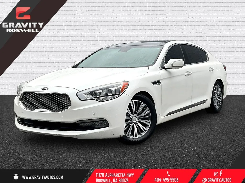White 2017 Kia K900 Luxury for sale in Roswell, GA