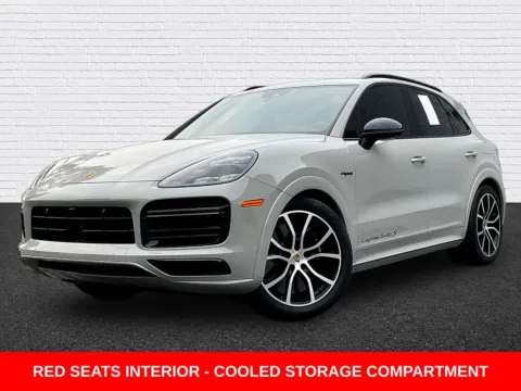 Gray 2021 Porsche Cayenne E-Hybrid Turbo S for sale in Roswell, GA