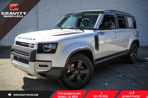 Silver 2024 Land Rover Defender 110 S for sale in Roswell, GA