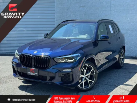 Blue 2020 BMW X5 xDrive40i for sale in Roswell, GA