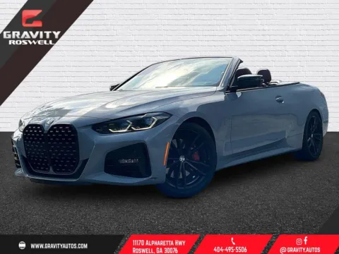 Gray 2022 BMW 4 Series 430i for sale in Roswell, GA