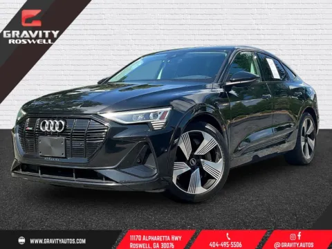 Black 2021 Audi e-tron Sportback Premium Plus for sale in Roswell, GA